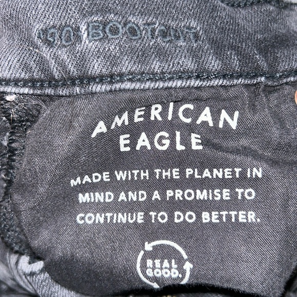 American eagle 90’s bootcut black jeans - Picture 3 of 5